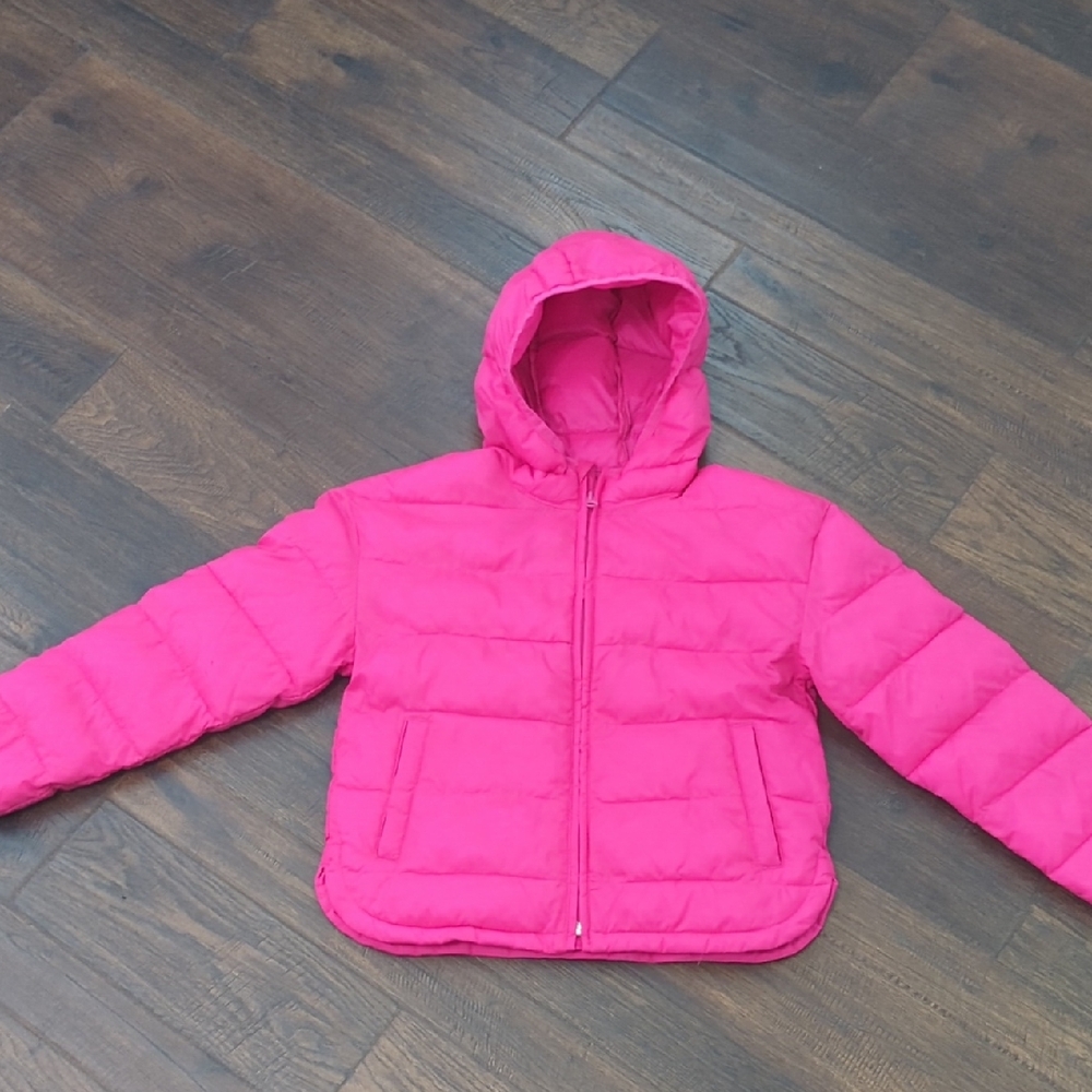 GAP Kids Pink Puffer Jacket